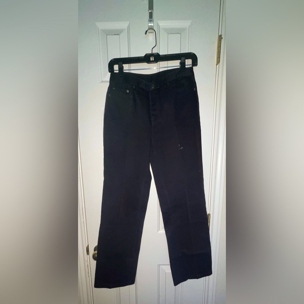 Black TALBOTS “Stretch” Jeans - WOMENS SIZE 4P (PETITE)